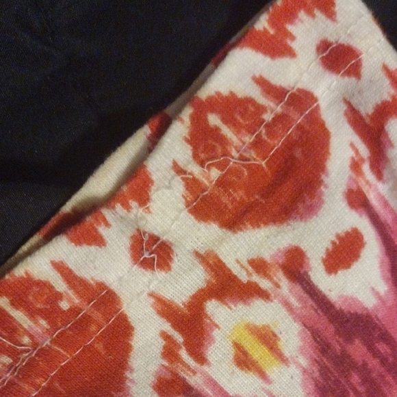 Colorful Patterned Long Sleeve Top With Sequins - Picture 7 of 9